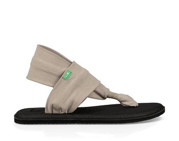 Sanuk Yoga Slingback 2 Light Flip Flop Dam Ljusbeige | Sverige 601PJJ